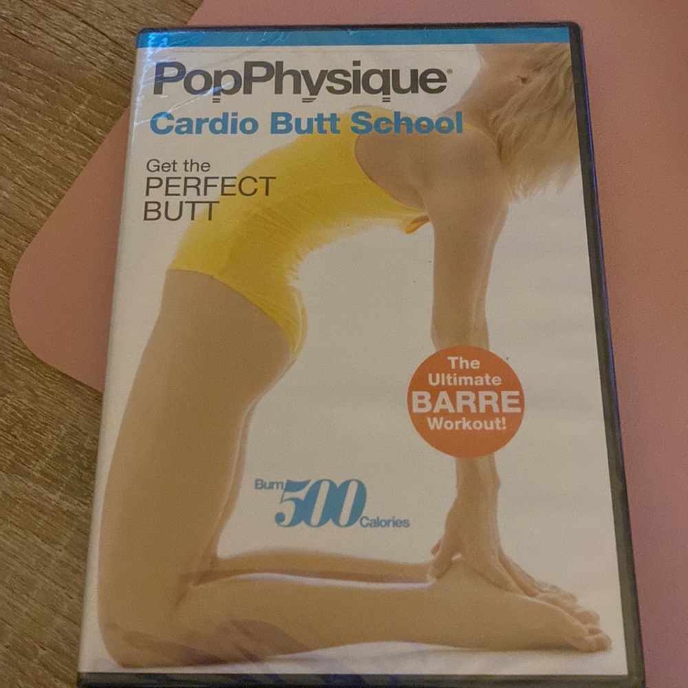 NWT BARRE butt workout dvd